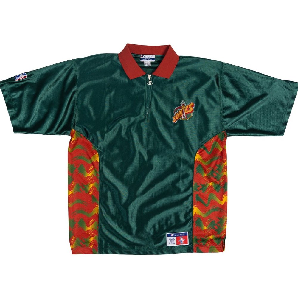 Vintage Seattle Sonics Jersey - L